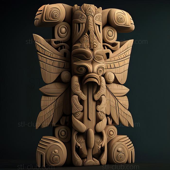 3D model st totem (STL)